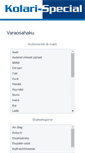 Mobile Screenshot of kolari-special.fi